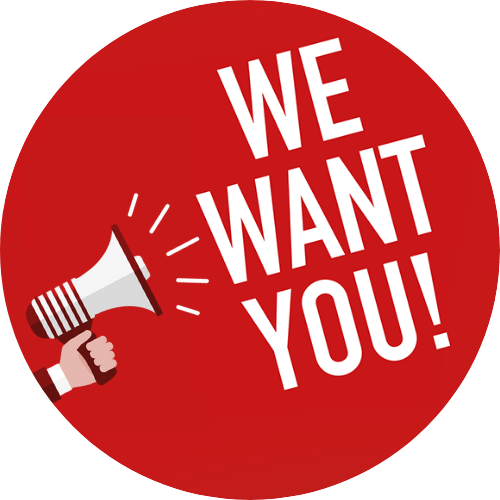 We want you