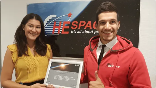 HE Space ESA Best Supplier Award